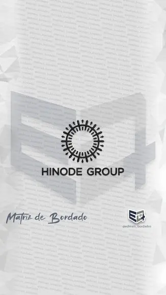 Matriz de Bordado Logo Hinode Group