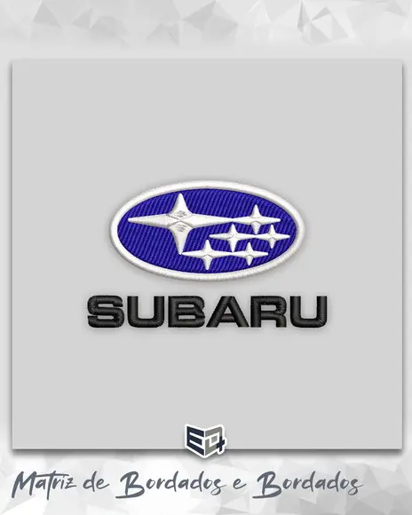 Matriz de Bordado Logo Subaru