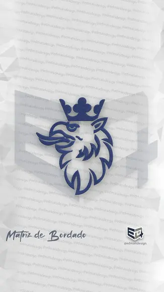 Matriz de Bordado Logo Scania Dragão