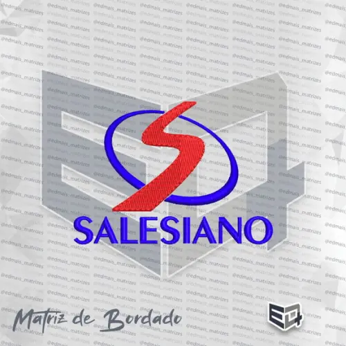 Matriz de Bordado Logo Salesiano