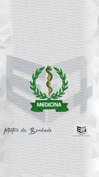 Matriz de Bordado Medicina 1