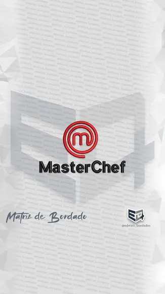 Matriz de Bordado Masterchef