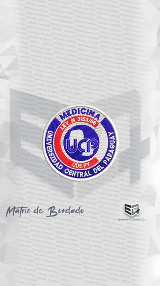 Matriz de Bordado Medicina Ucp