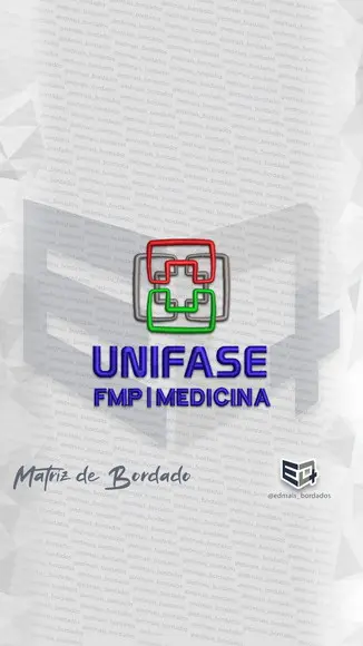 Matriz de Bordado Medicina Unifase Fmp