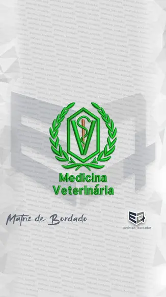 Matriz de Bordado Medicina Veterinária 2