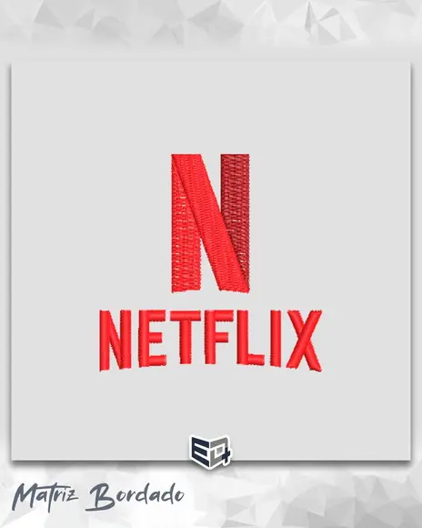 Matriz de Bordado Netflix