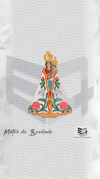 Matriz de Bordado Nossa Senhora de Nazaré G