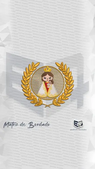 Matriz de Bordado Nossa Senhora Nazaré