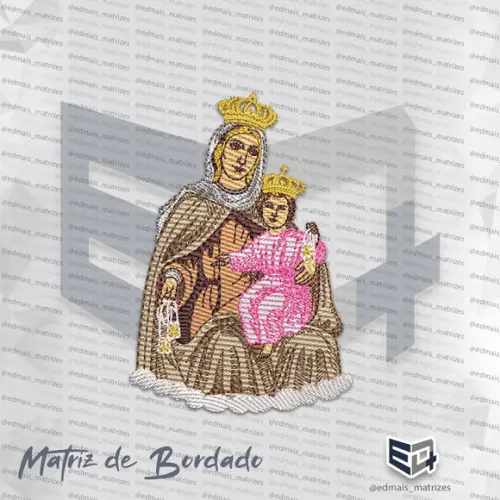 Matriz de Bordado Nossa Senhora do Carmo