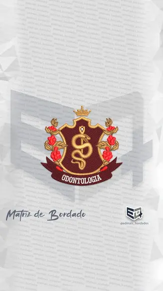 Matriz de Bordado Odontologia Facid