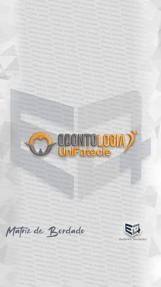 Matriz de Bordado Odontologia Padrao Unifatecie Simbolo