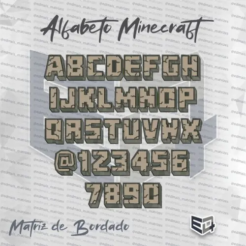 Matriz de Bordado para Máquina Computadorizada Seja Doméstic