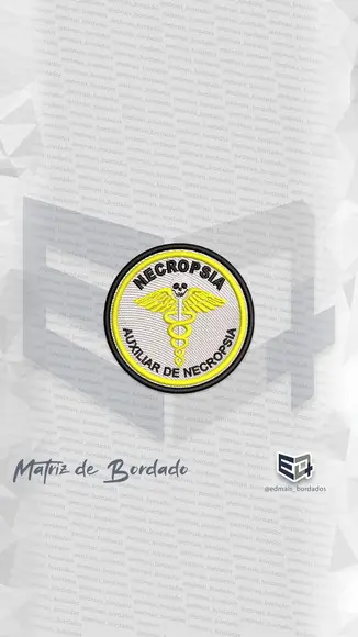 Matriz de Bordado Patchauxiliar de Necropsia