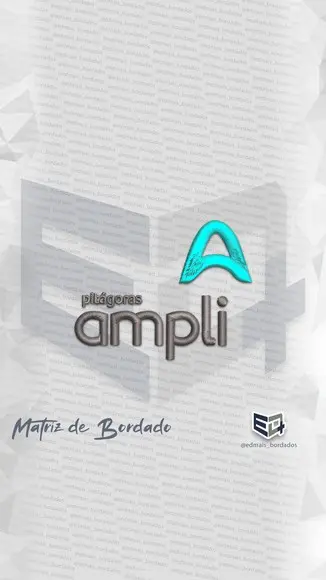 Matriz de Bordado Pitágoras Ampli