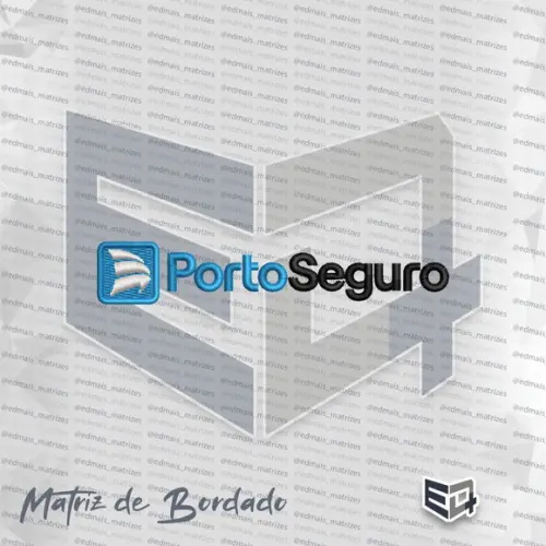 Matriz de Bordado Porto Seguro Horizontal Novo