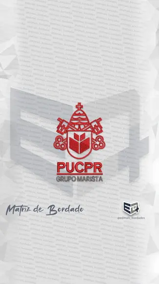 Matriz de Bordado Puc Pr Paraná Grupo Marista