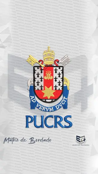Matriz de Bordado Puc Rs Rio Grande do Sul
