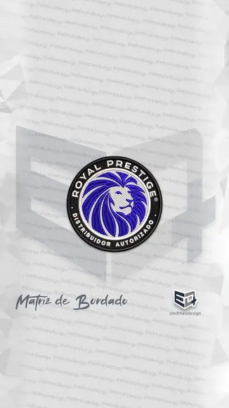 Matriz de Bordado Royal Prestige Distribuidor Autorizado