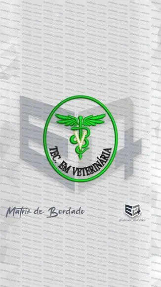 Matriz de Bordado Tecnico em Veterinária 4