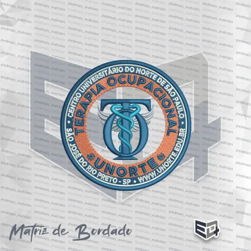 Matriz de Bordado Terapia Ocupacional - Unorte