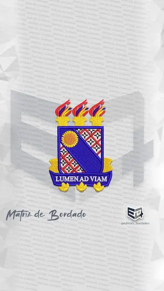 Matriz de Bordado Uece - Univ. Estadual do Ceará