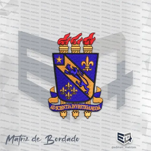 Matriz de Bordado Uepi Universidade Estadual do Piaui