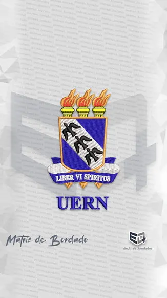 Matriz de Bordado Uern Universidade Estadual do Rn