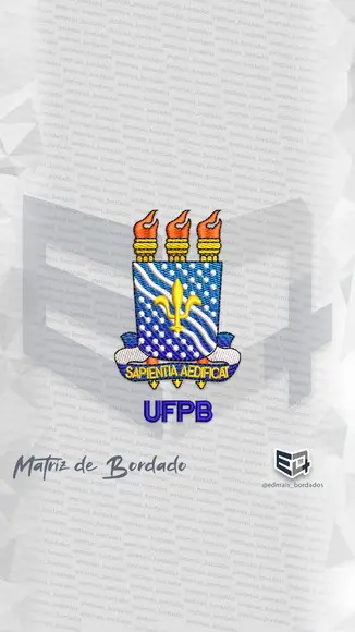 Matriz de Bordado Ufpb - Universidade Federal da Paraíba