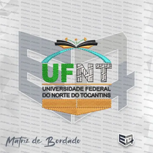Matriz de Bordado Ufnt - Universidade Federal do Norte do To