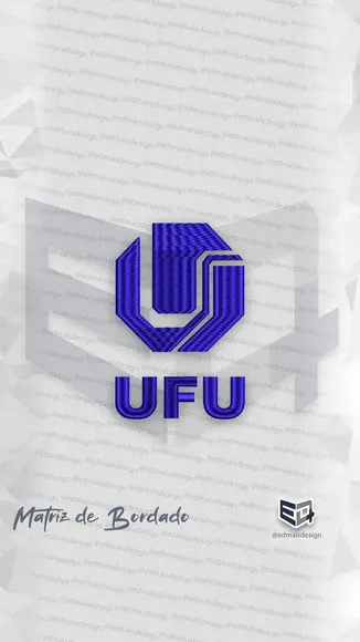 Matriz de Bordado Ufu Universidade Federal de Uberlândia