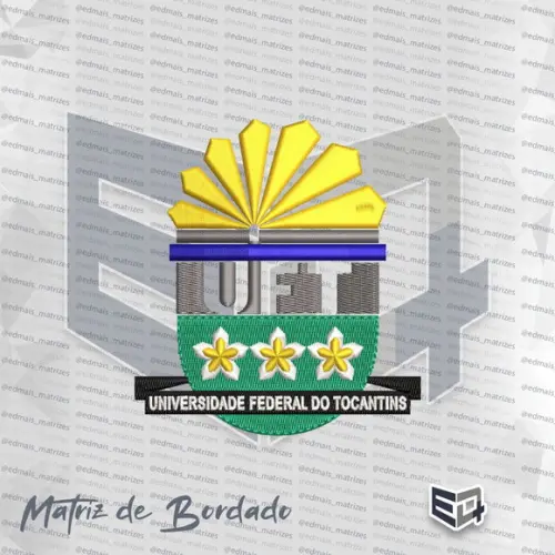 Matriz de Bordado Uft- Universidade Federal do Tocantins