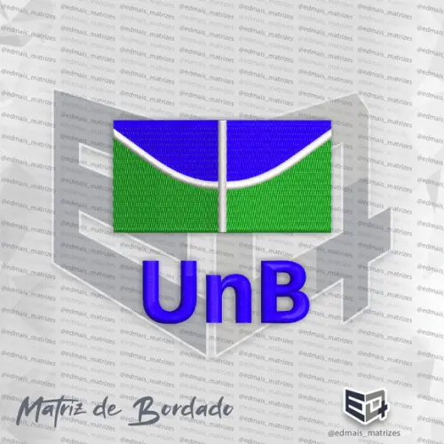 Matriz de Bordado Unb - Universidade de Brasília