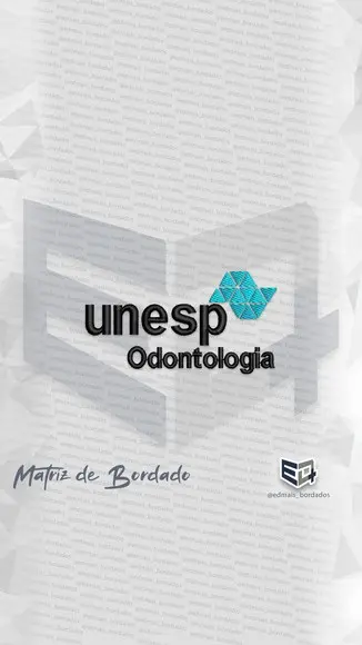 Matriz de Bordado Unesp Odontologia
