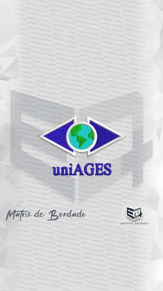 Matriz de Bordado Uniages - Centro Universitário