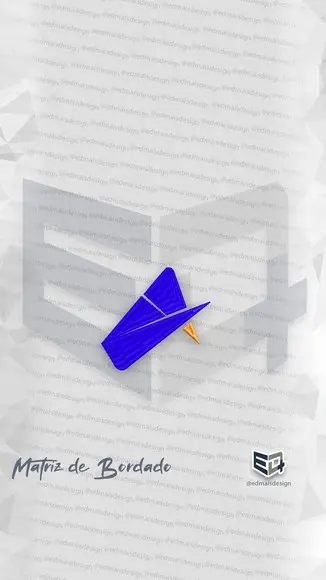Matriz de Bordado Unialfa Simbolo Logo