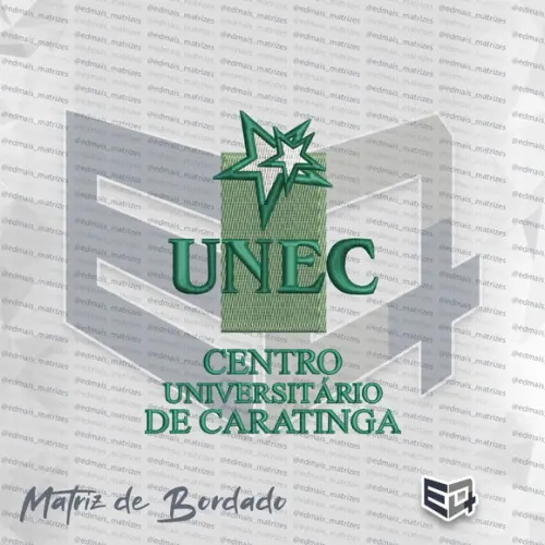 Matriz de Bordado Unec - Centro Universitário de Caratinga