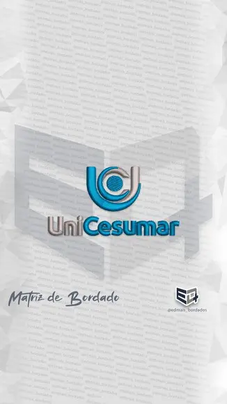 Matriz de Bordado Unicesumar