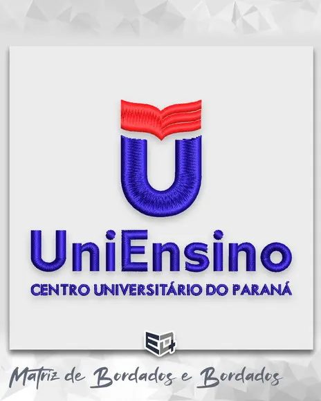 Matriz de Bordado Uniensino Centro Universitário do Paraná