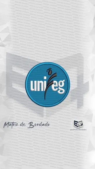Matriz de Bordado Unifeg Centro Univers. da Fund. Ed.guaxupé