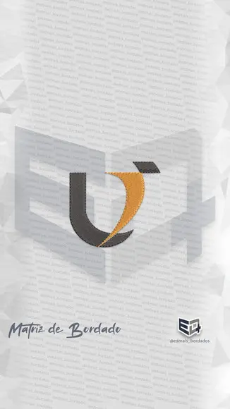 Matriz de Bordado Unifatecie Logo Simbolo U