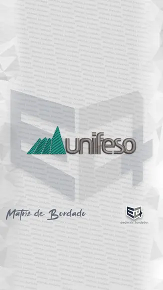 Matriz de Bordado Unifeso - Centro Univer. Serra dos Órgãos