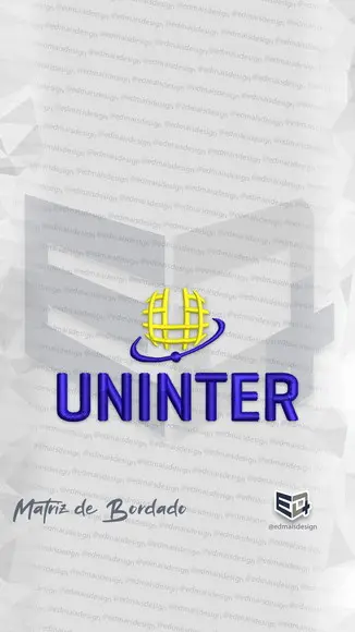 Matriz de Bordado Uninter