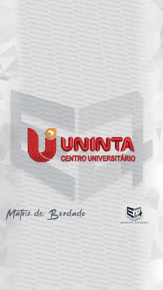 Matriz de Bordado Uninta Centro Universitário