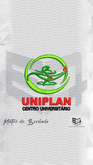 Matriz de Bordado Uniplan Enfermagem 2