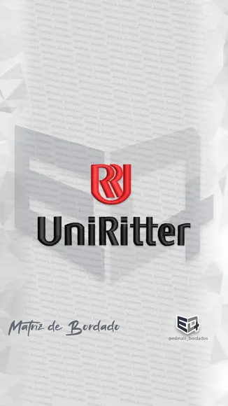 Matriz de Bordado Uniritter Simbolo Logo