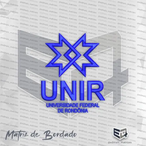 Matriz de Bordado Unir - Universidade Federal de Rondônia
