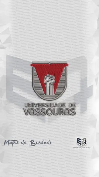 Matriz de Bordado Univassouras Logo Simbolo
