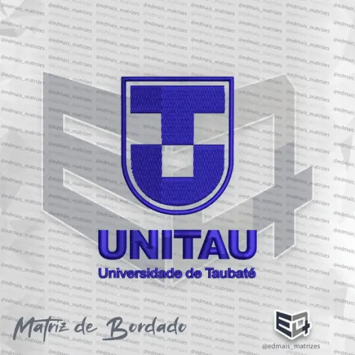Matriz de Bordado Unitau Universidade de Taubaté