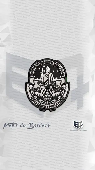 Matriz de Bordado Universidad Nacional de La Plata Unlp