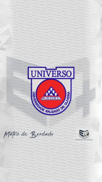 Matriz de Bordado Universo Salgado Oliveira